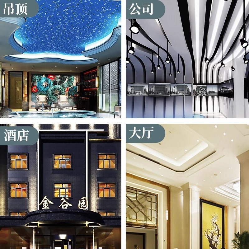 家用户外防水led灯带条超高亮白光灯带室外外墙工地隧道照明220V|undefined