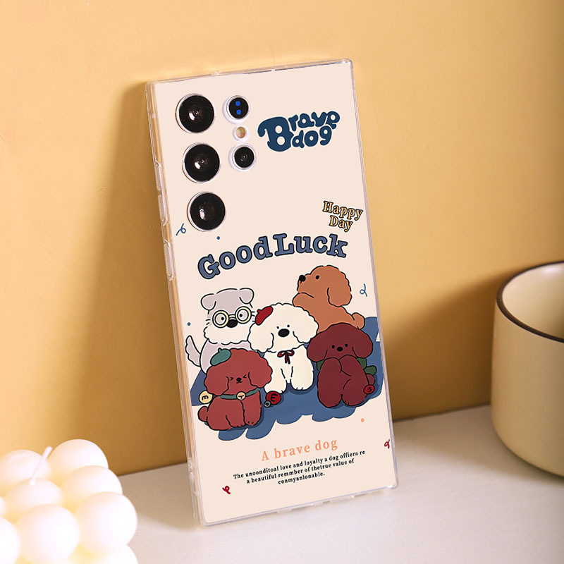 Five Bears for Samsung s24ultra Phone Case GalaxyS22/s23/S24 fe Cute A15 Soft m12