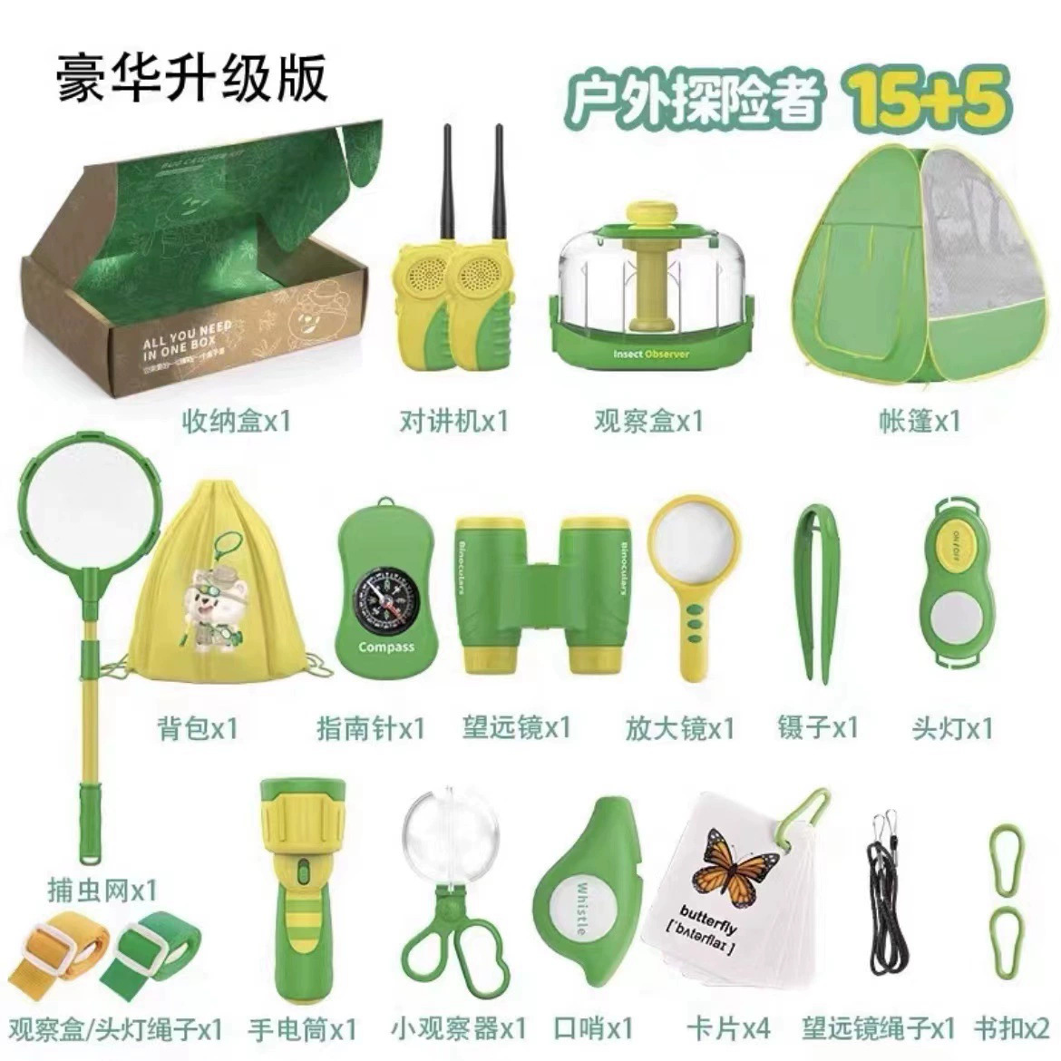 곤충 관찰 세트-20개