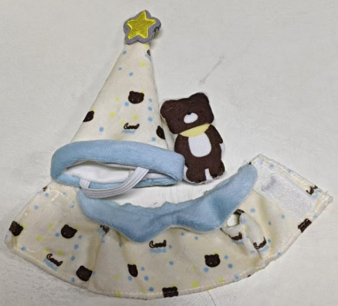 ラブブー服 10cm コットンドール服 誕生日服 マルチボディウェアラブル ヒトデボディ アニマルボディ|undefined