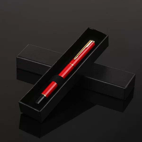 Spot Metal Signature Pen Black Heaven and Earth Cover Box Set Company Annual Meeting Souvenir Printable Logo Gift Pen