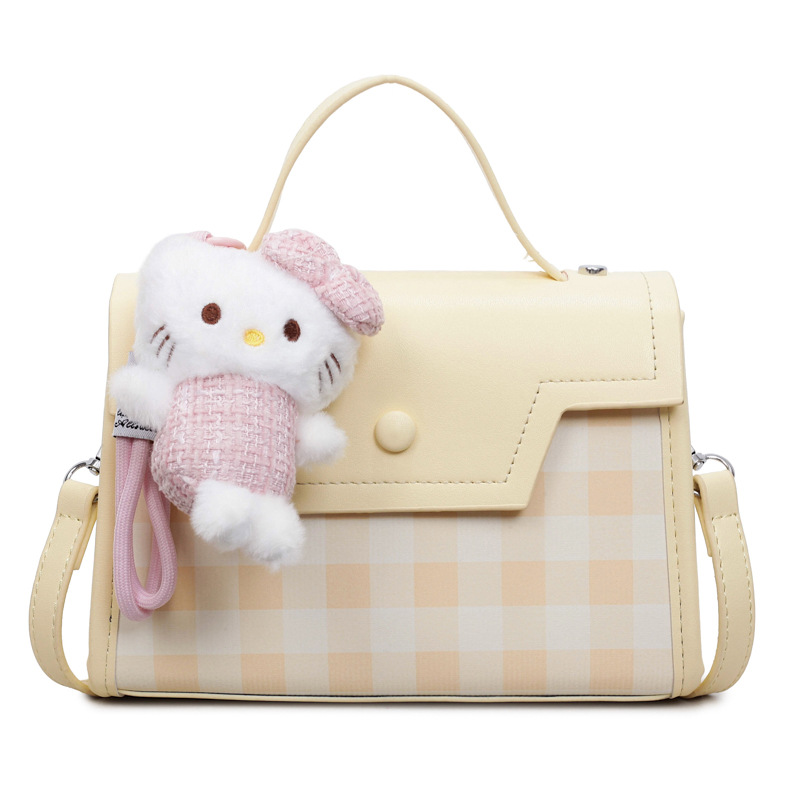 Cute bolso de estilo universitario 2026 nuevo estilo extranjero mujer sensación diaria mochila bolso de almohada de nicho