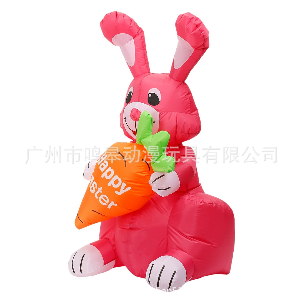 (Cross-border trading), inflatable rabbit, atmospheric decorations for party