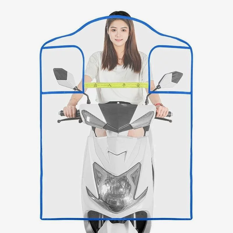 Лобовое стекло электромобиля, непромокаемое и ветрозащитное переднее лобовое стекло, прозрачный аккумуляторный мотоцикл, трамвайный летний дождевик высокой четкости