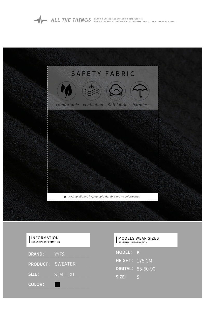 Maglione a maniche lunghe con stampa leopardata a contrasto di colore_voghion.com