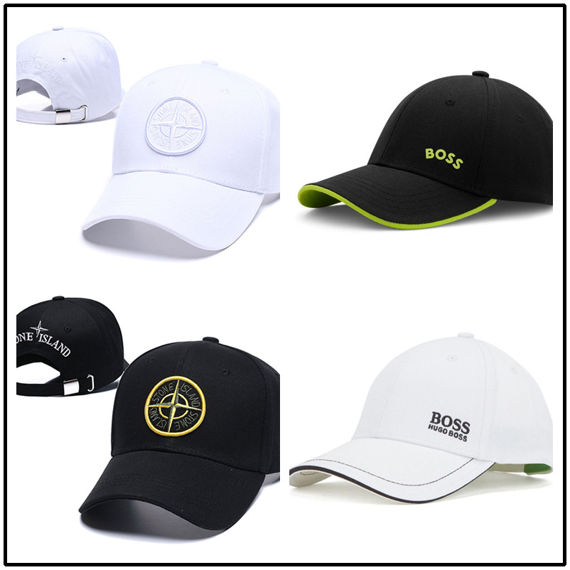 Men's High-Quality Cotton Casual Baseball Cap, Adjustable Couple's Cap, European and American Style A155