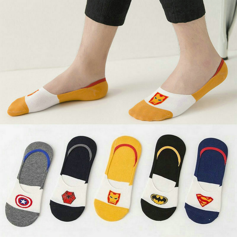 Cross-Border Wholesale Socks Men's Boat Socks Summer Thin Silicone Non-Slip Low-Cut Invisible Socks Student Loafers Sock Set