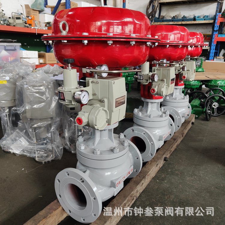 ZJHP-16P不锈钢气动薄膜调节阀 ZJHP气动单座调节阀 蒸汽流量控阀