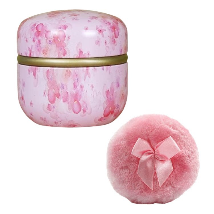 立绒粉扑爽身粉扑长绒毛海绵散粉密粉饼定妆替换粉扑粉色丝带粉扑