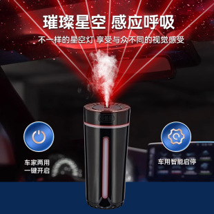 Starry Sky Ceiling Car Perfume Aromatherapy Machine 2025 New Atmosphere Light Odor Removal Air Purifier Humidifier