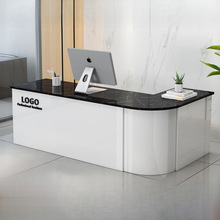 吧台收银台前台接待台水果店店铺商用小型超市便利店柜台简约现代