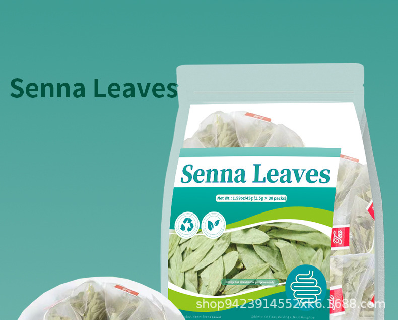 Senna Leaf Tea Bags Fan Xie Ye 45g Herbal Laxative Support key features