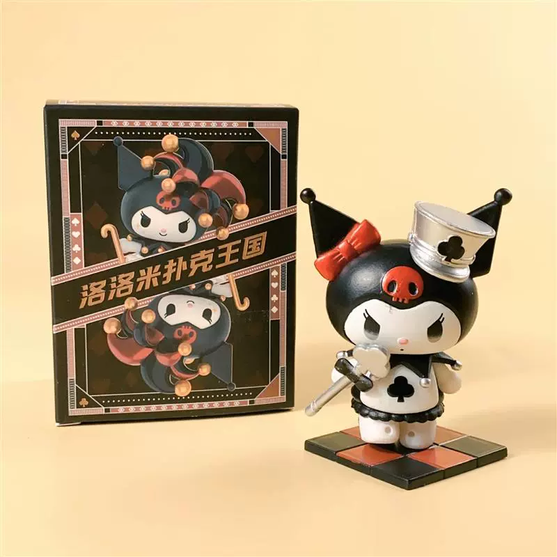 Новинка Sanrio Blind Box милые фигурки Kuromi TOYS TRUMP Kingdo