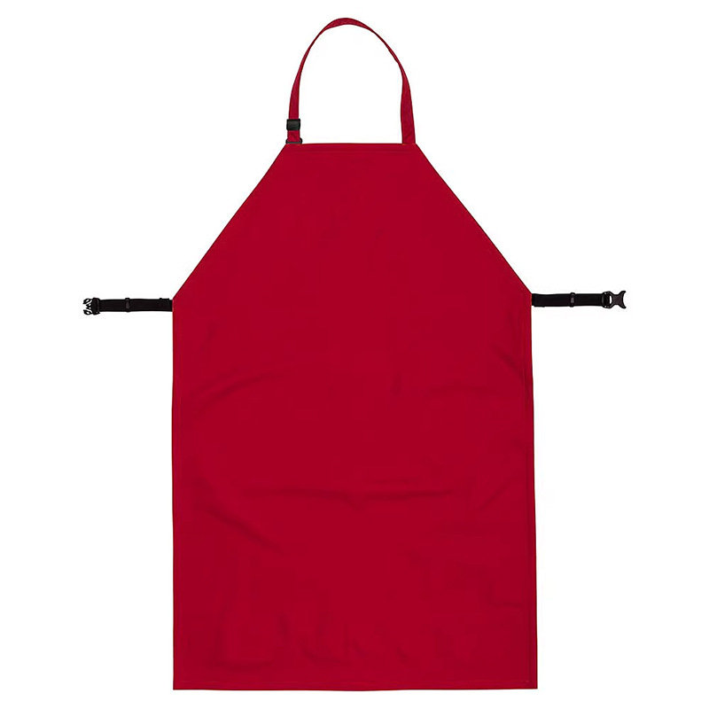 Amazon transfronterizo nuevo delantal de cuero impermeable a prueba de aceite ropa de trabajo acuática doméstica cocina delantal de comidas al por mayor