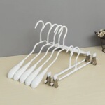 浸塑防滑衣架勺型男士女士儿童衣架裤架干湿两用衣挂服装店衣撑