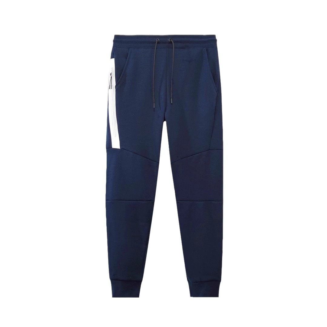 Nuevos pantalones de protección de primavera y otoño para hombres, pantalones casuales deportivos de aire de algodón, pantalones casuales con cuerda, pantalones delgados con pies pequeños