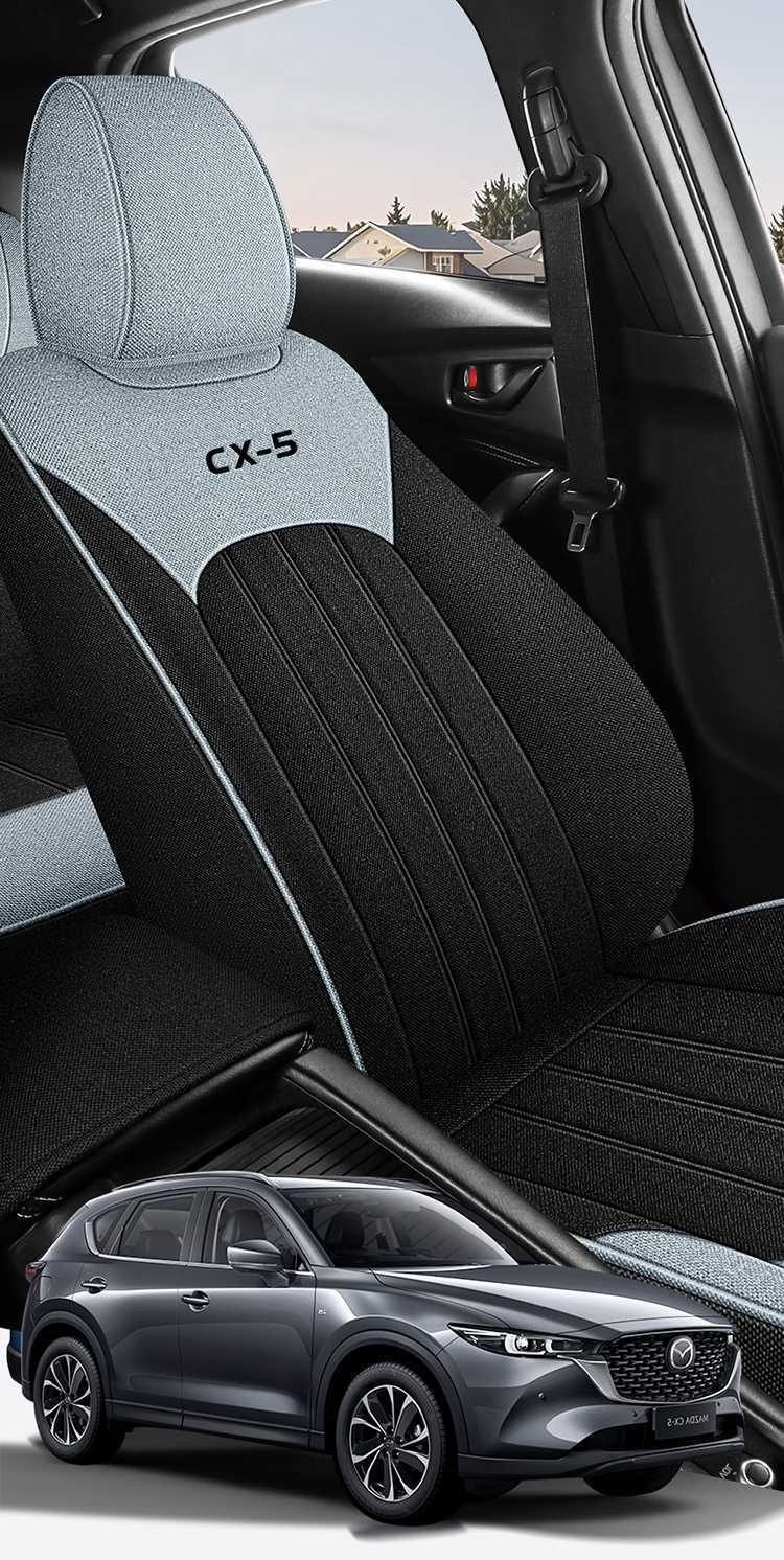 Mazda Cx-5 Four Seasons Linen Car Seat Cover Full Coverage Linen Fabric Special Car Cushion Seat Cover Seat Pad