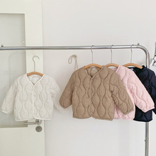 2025儿童轻薄棉服短款男女童棉袄秋冬新款中小童洋气羽绒棉外套