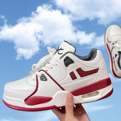 代璐狼港風氣墊休閒鞋男球鞋ins厚底老爹鞋ulzzang百搭復古運動鞋