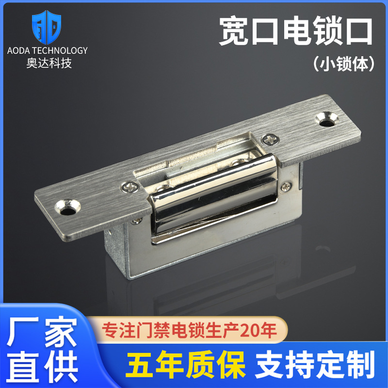 电锁口品牌厂家 风淋室锁 敞开常闭阴极锁 门禁电锁耐久柜门上锁