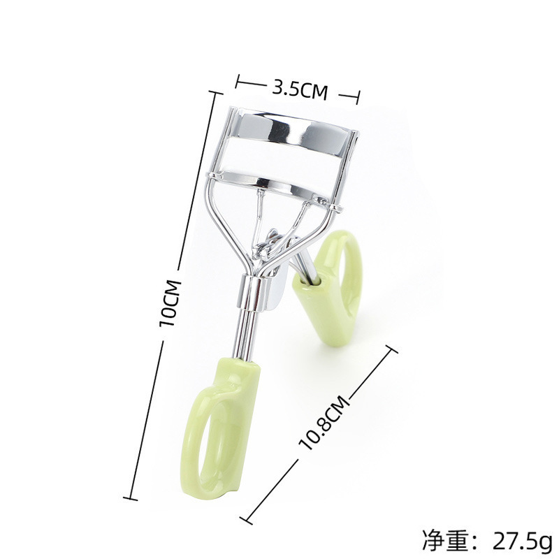 カラーカールまつ毛クリップまつ毛補助器携帯型美化粧ツールアヒル舌柄プラスチック広角まつ毛クリップ|undefined