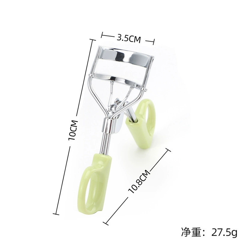 Handheld Eyelash Curler, Plastic Grip, For False Lashes, Compact 5.5 cm