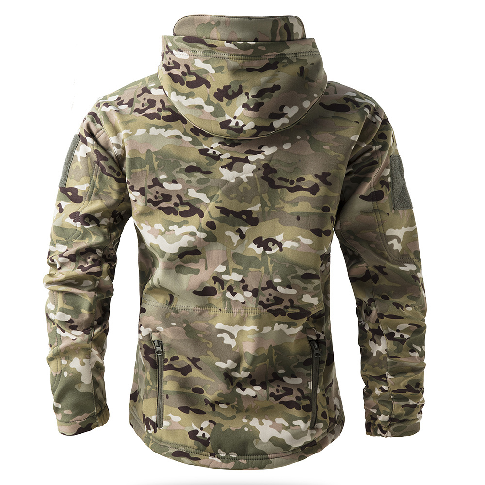 Men's 3-in-1 Breathable Windproof Camouflage Outdoor Jacket_voghion.com