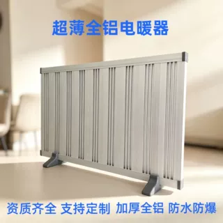 壁挂式石墨烯电暖器全铝商用家用取暖器防水防爆暖器片厂家定制