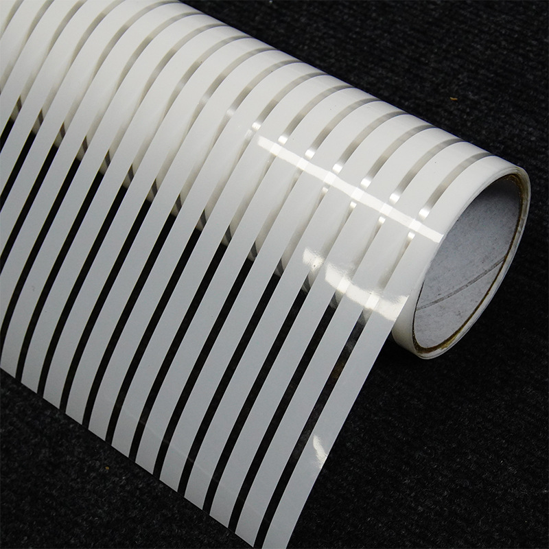 Autoadhesivo adhesivo de vidrio estriado adhesivo de película cuadrada PVC adhesivo de vidrio de ventana de oficina dormitorio adhesivo de vidrio
