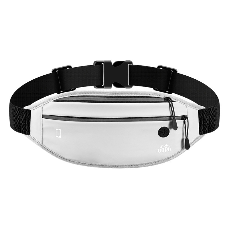 Sports Waist Bag Running Mobile Phone Bag Men's and Women's Outdoor Equipment Waterproof PU Invisible Mini Small Belt Bag New Style