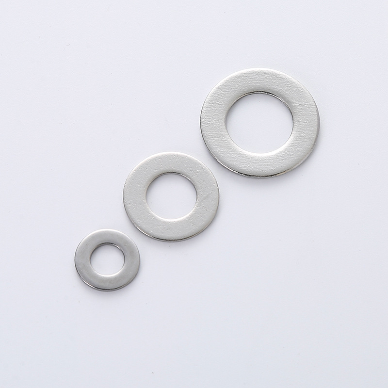 201 stainless steel flat washer widened screw washer thickened metal washer stainless steel flat washer M4-M36