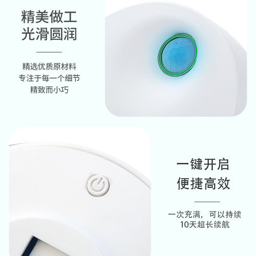 Home Refrigerator Deodorizer, Bathroom Pet Litter Box Deodorizer, Smoke Deodorizer, Negative Ion Air Purifier