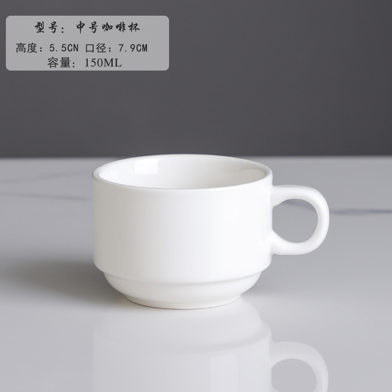 Taza de café de cerámica europea pequeña taza de té de cerámica de lujo Phnom Penh hotel taza de café americana no puede café