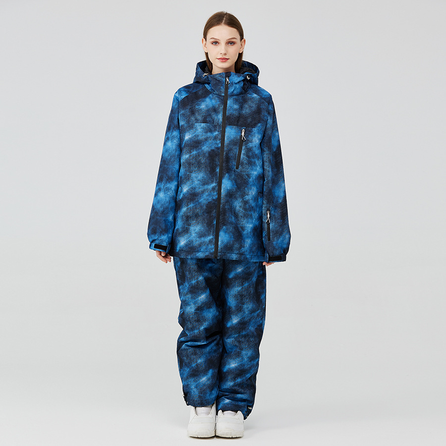 2023 nuevo traje de esquí para hombres y mujeres traje de invierno al aire libre traje de esquí de una sola tabla de doble tabla traje de esquí