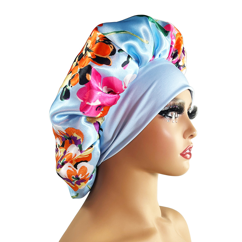 Women's Sweet Flower Eaveless Shower Cap display picture 1