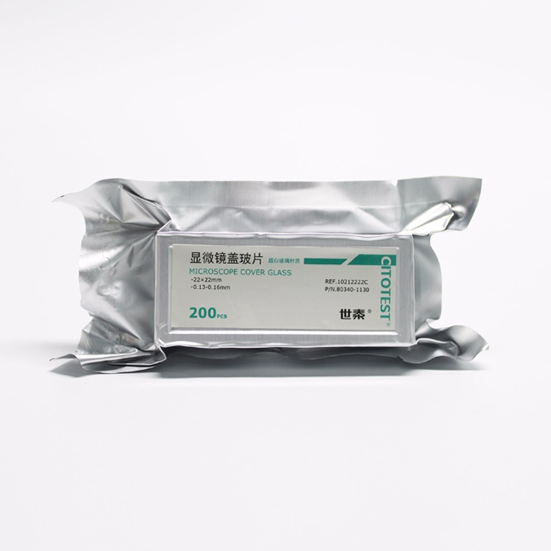 世泰 10212222C 显微镜盖玻片22*22