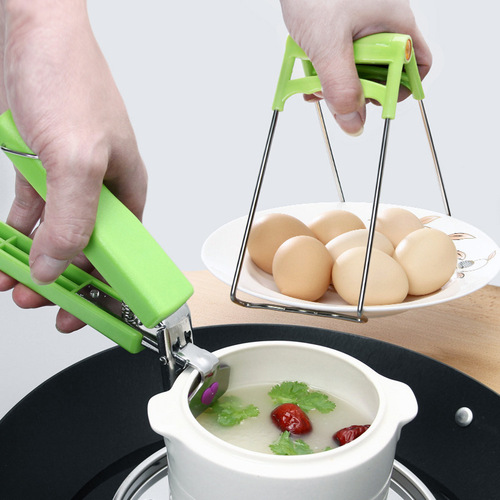 Stainless steel anti-scalding kitchen bowl clamp multi-functional dish clamp dish clamp steaming vegetable clamp tool wholesale