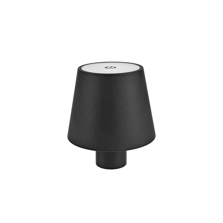 Lámpara de mesa de botella de vino led transfronteriza barra de limpieza RGB decoración de mesa de restaurante con incrustaciones luz de noche luz de barra de vino puntiaguda