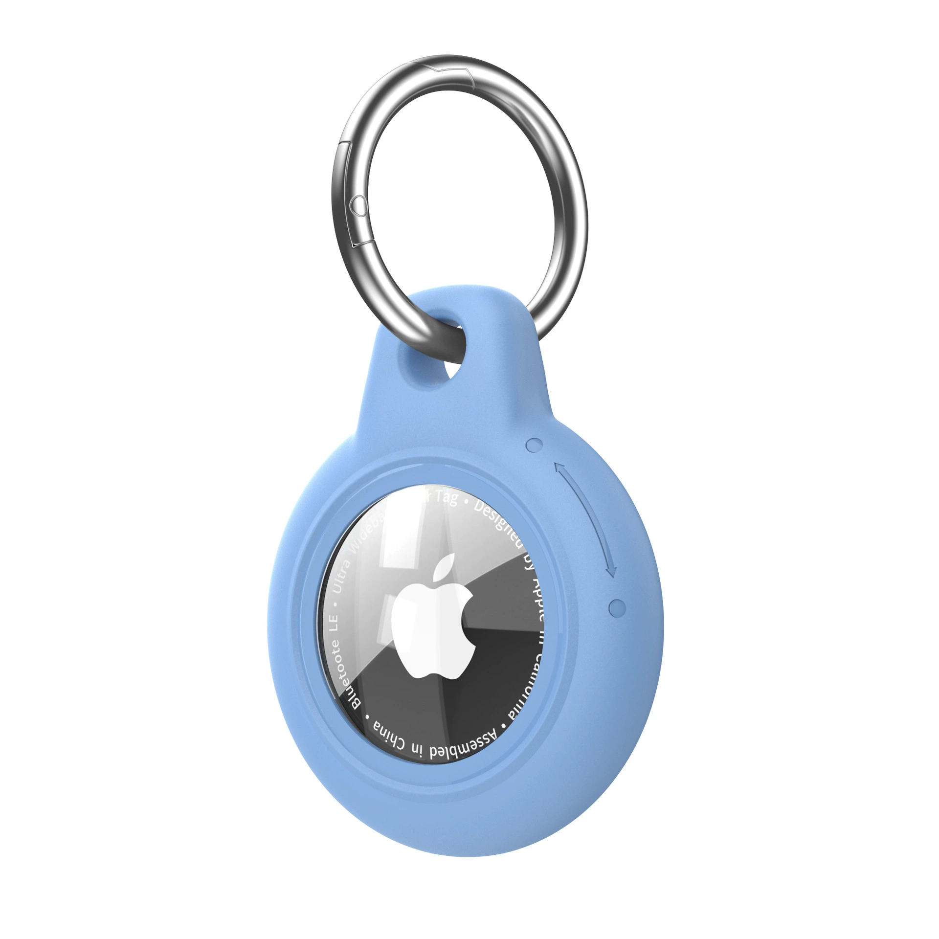 Защитный чехол для Apple AirTag из ПК, поворотный snap, против потери, тройная защита AirTag2