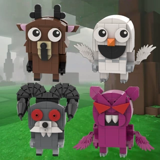 99 nights inthe forest 森林中的99夜Q版roblox游戏跨境积木玩具