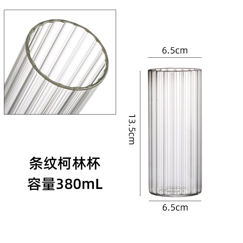 Taza de cóctel japonesa, taza de cóctel, taza de té helado, taza de té helado, taza de vino largo