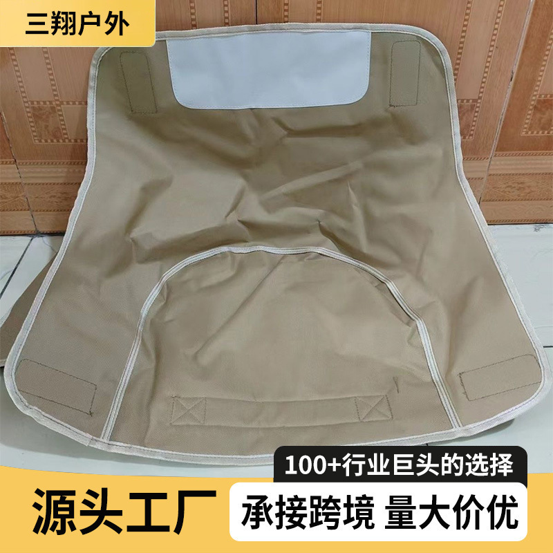 Cloth Replacement Chair Seat Thickened Oxford Cloth Moon Accessories Cushion Outdoor Folding Chair Thickened Moon Chair Cloth