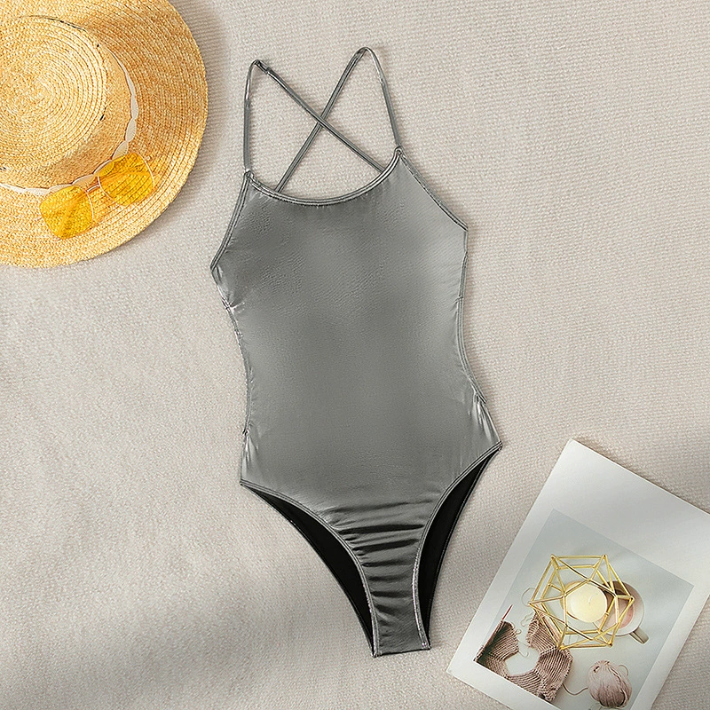Bodysuit, summer beach swimwear, backless