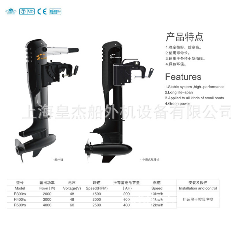 Factory sells Haber electric water underwater pusher boat shipping…