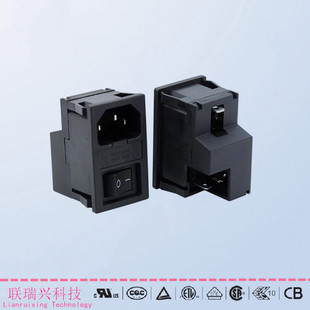 Ac Socket Three-In-One with Switch Double Fuse Socket Ac-01-G1 Anti-Collision Ac Socket Medical Device