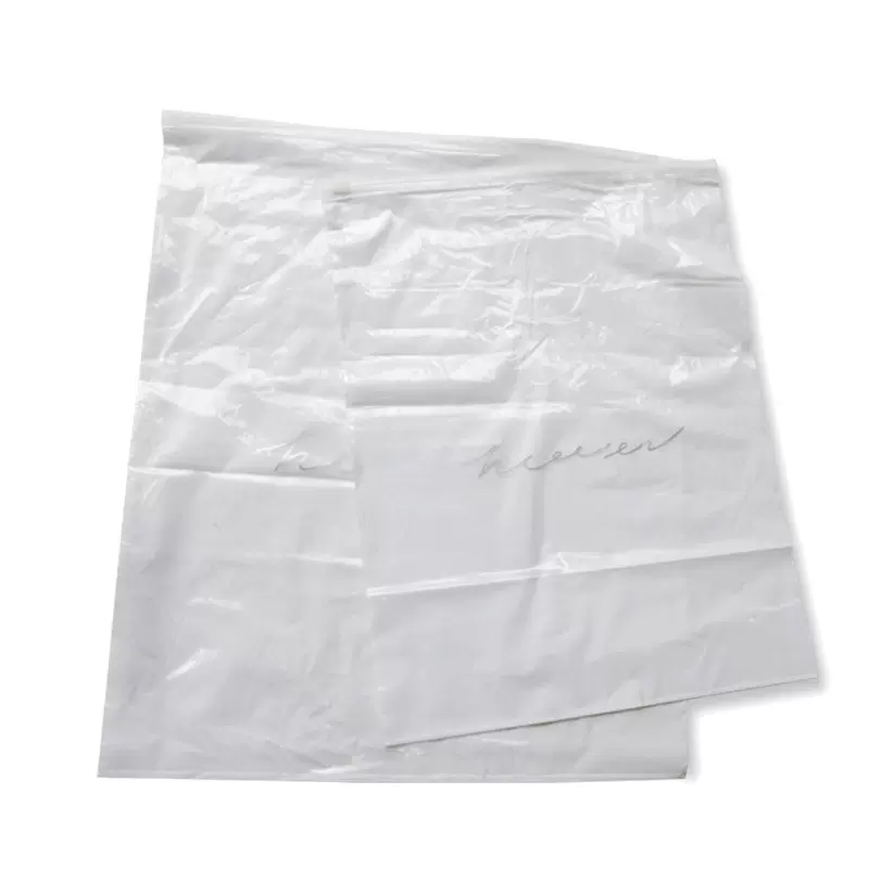 [黄峥]透明印花PE包装袋，一包100个，不单卖拉链童装