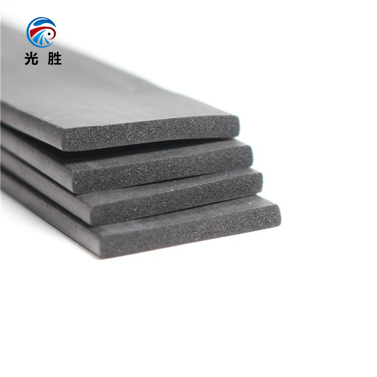 厂家直销 三元乙丙海绵条 发泡阻燃密封条 EDPM橡胶发泡密封条