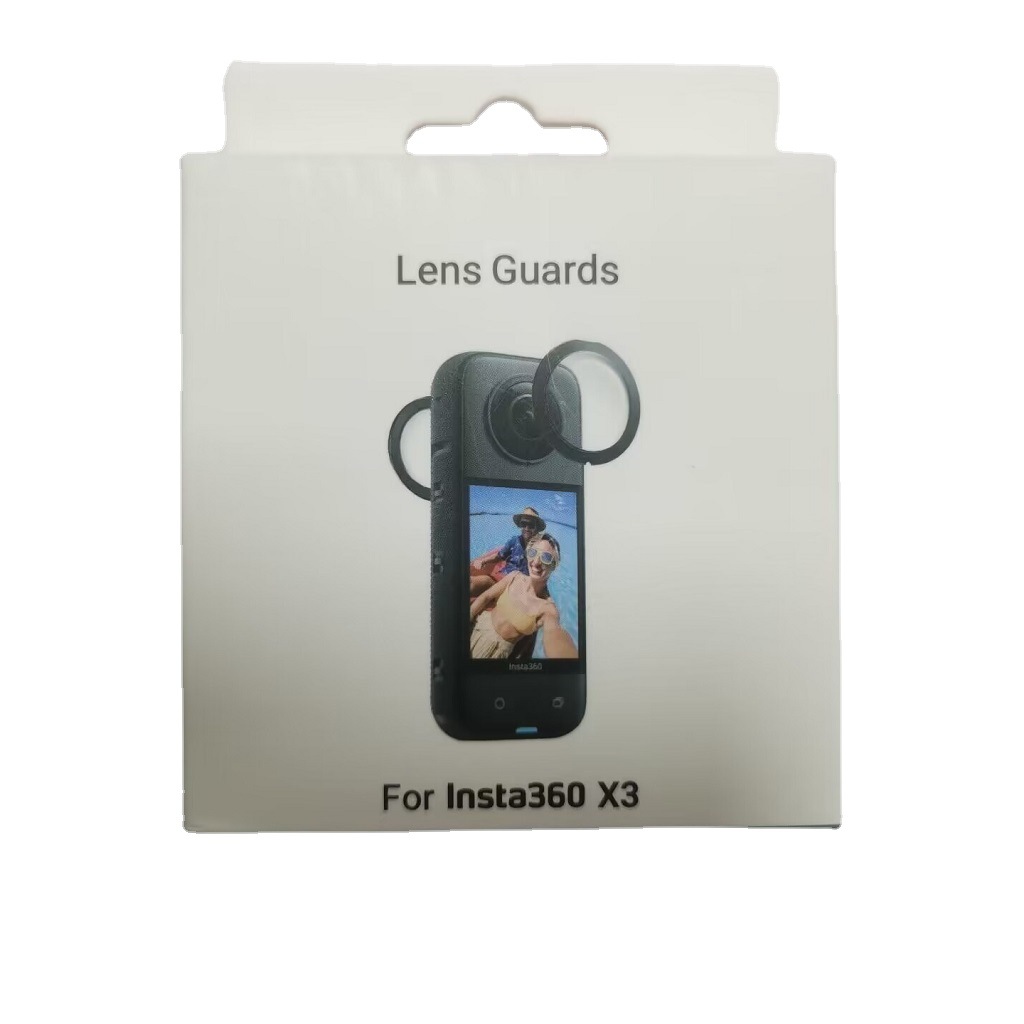 Aplicable a la cubierta protectora de la lente adhesiva de la cámara panorámica insta360 one X3 resistente a la caída a prueba de polvo