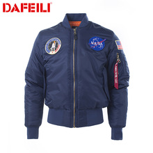 DAFEILI原宿潮牌ins外套飞行员夹克空军男青年冬季加厚立领棒球服