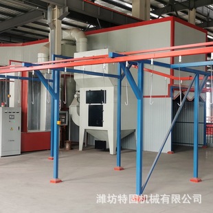 Automobile Chassis Coating Line Motorcycle Parts Automobile Door Handle Metal Parts Surface Powder Spraying Equipment